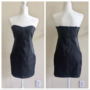 BCBGENERATION Black Metal Dress